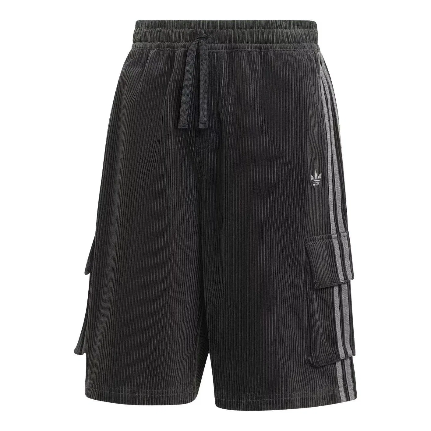 Мужские шорты карго с принтом Adidas Adicolor Cargo Shorts, черный