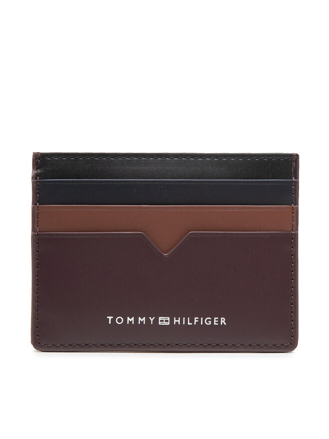 

Картхолдер Th Modern Leather Cc Holder AM0AM10616 Tommy Hilfiger, разноцветный/коричневый