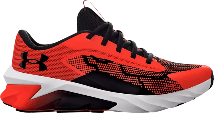 

Кроссовки Under Armour Charged Scramjet 4 GS Phoenix Fire, красный