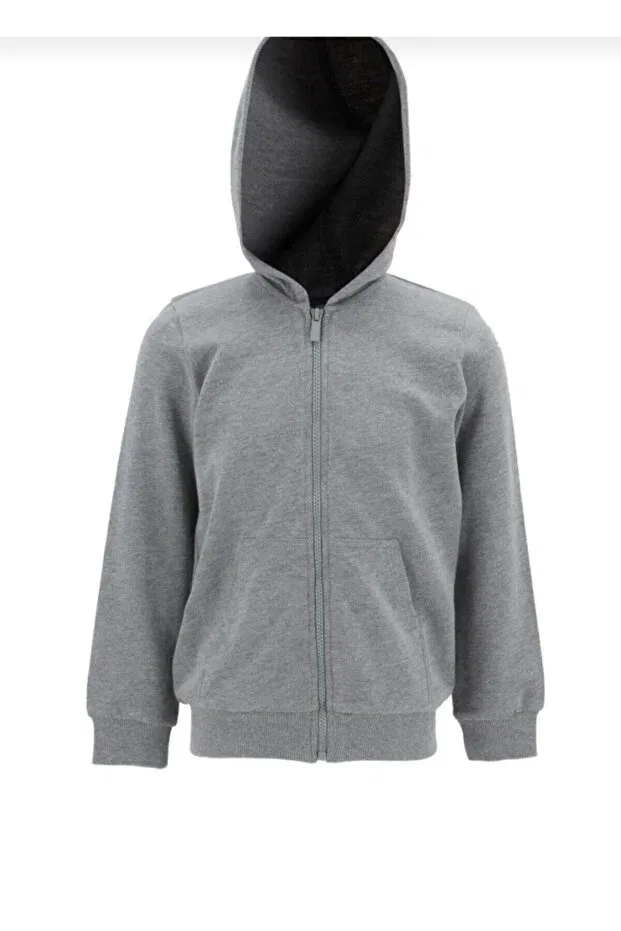 Детское худи-кардиган на молнии Generic Brands, Gray