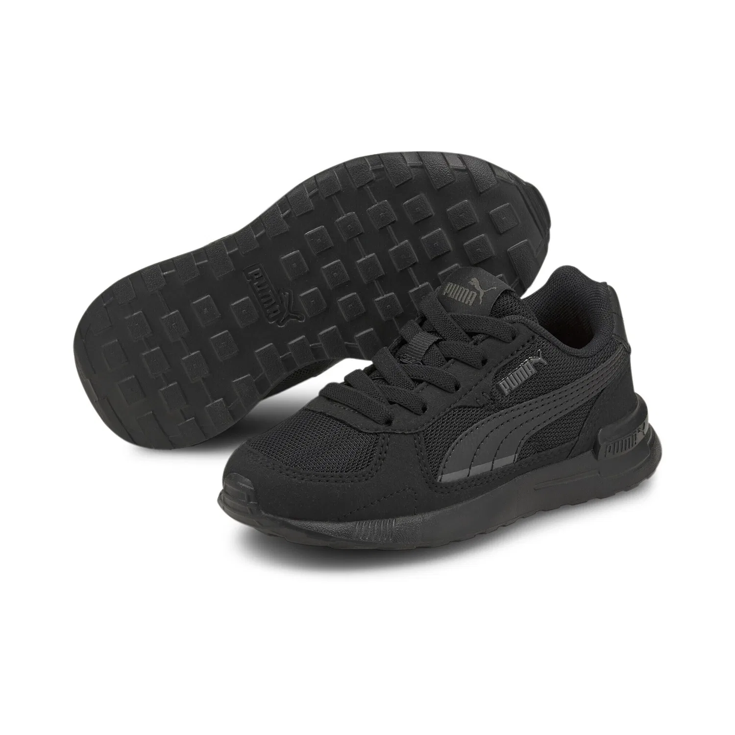 Детские кроссовки с технологией Graviton Pro Tech PUMA, Black Dark Shadow Gray