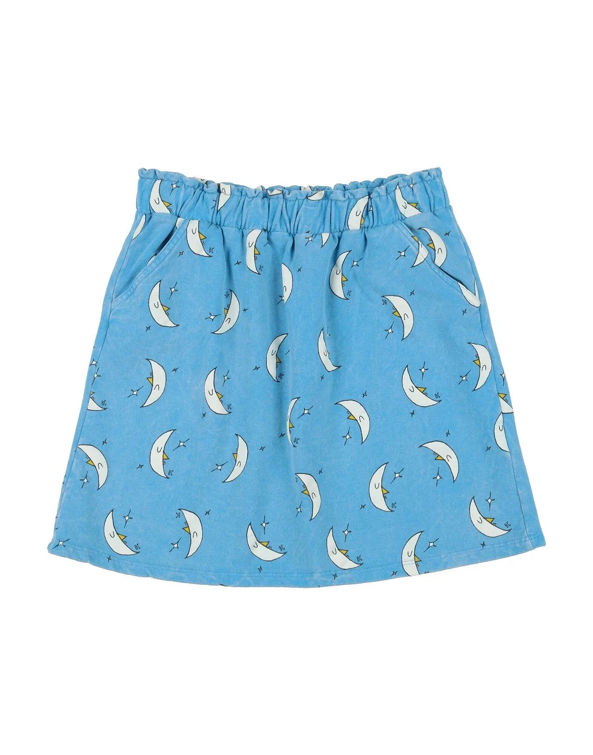 Детская юбка без аппликаций Fleece Bobo Choses, светло-голубой