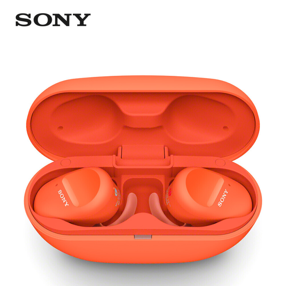 

Наушники беспроводные Sony WF-SP800N, оранжевый