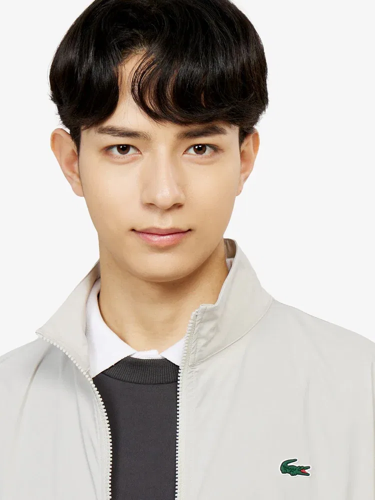 Куртка стрейч, сет LACOSTE, Beige — фото 2
