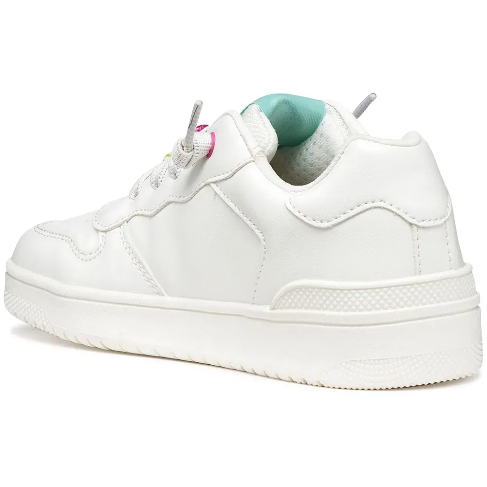 Детские кроссовки для девочек с дышащей мембраной Washiba Youth Geox, White — фото 4
