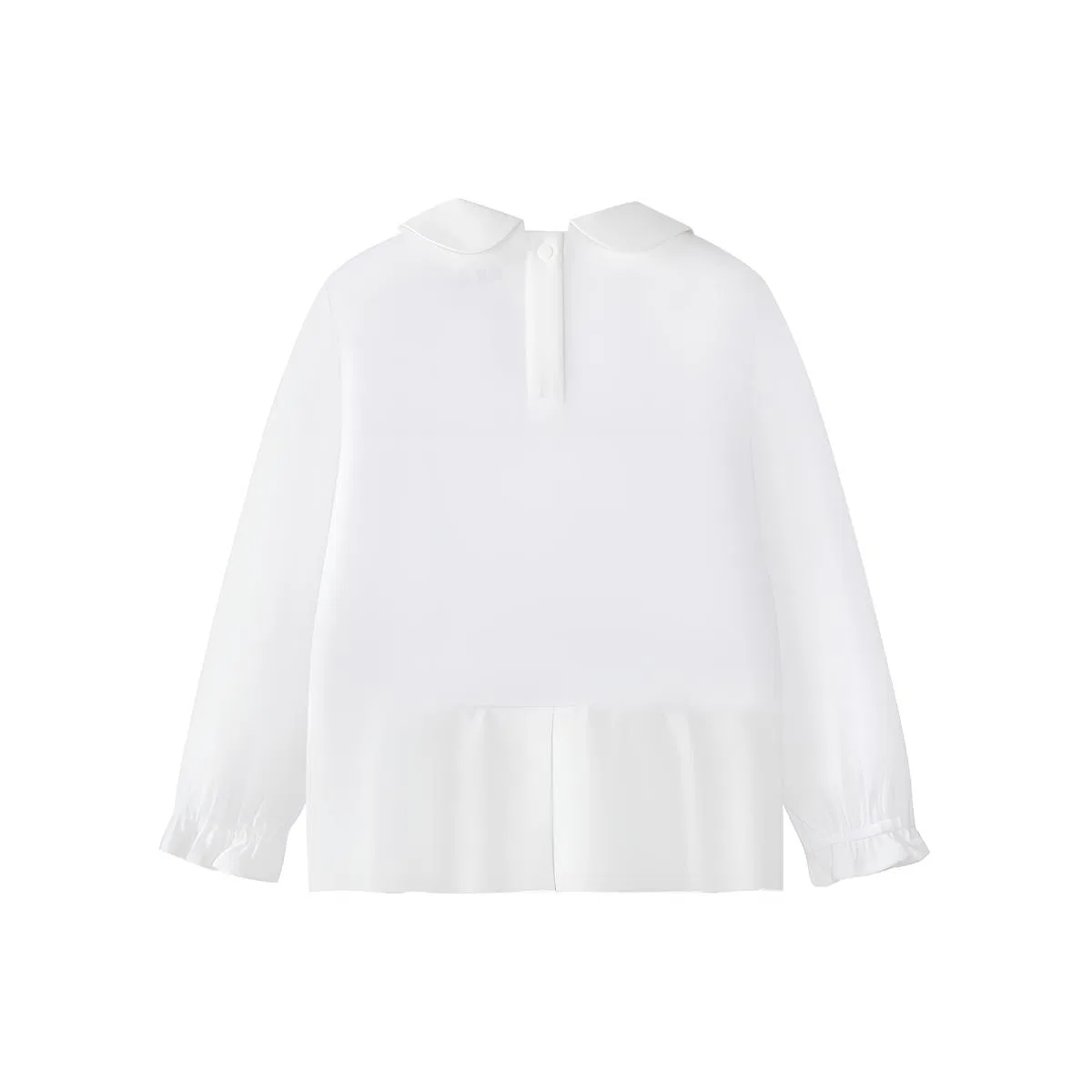 Детская футболка с отложным воротником, стрейч, T Shirts Lapel Thin Stretch, FILA KIDS — фото 3
