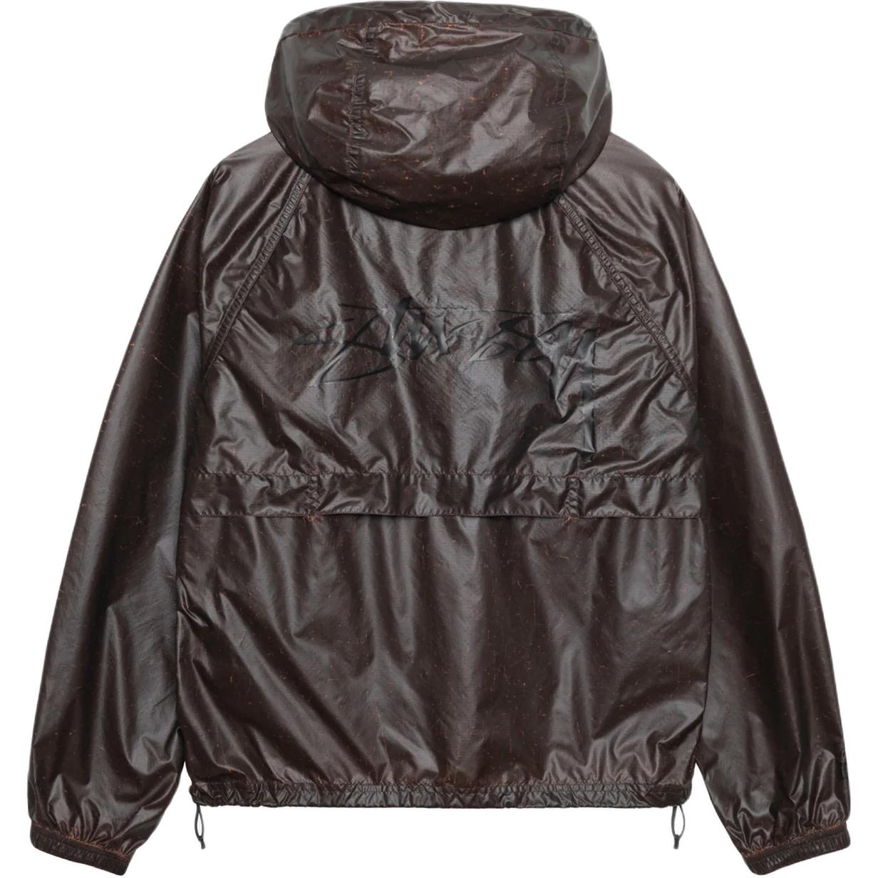 

Stussy Пляжная куртка из рваного рипстопа, Brown