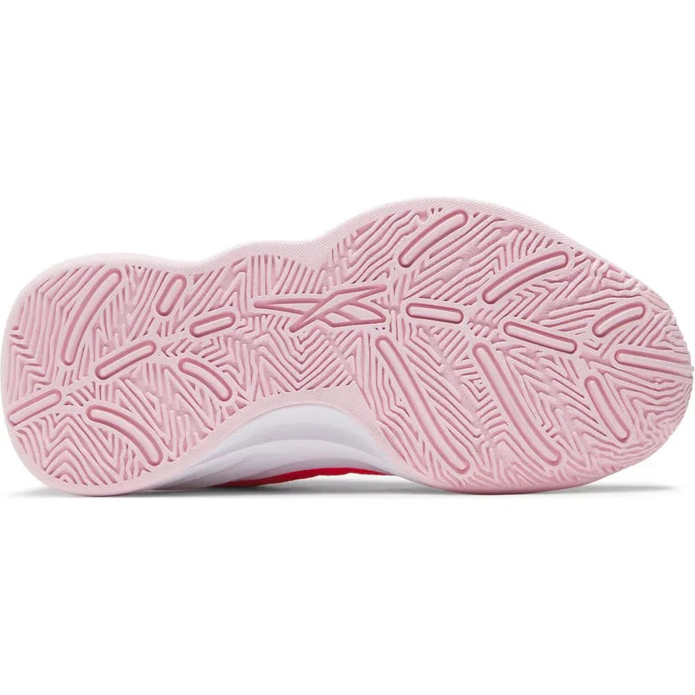 Детские баскетбольные кроссовки Reebok, White/Pink/Berry — фото 4