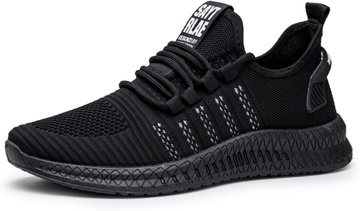 

Мужские кроссовки слипоны для ходьбы, легкие, дышащие, нескользящие, для бега, удобные, для тренировок, тенниса, спортивные модные кроссовки для мужчин Anomocia, черный