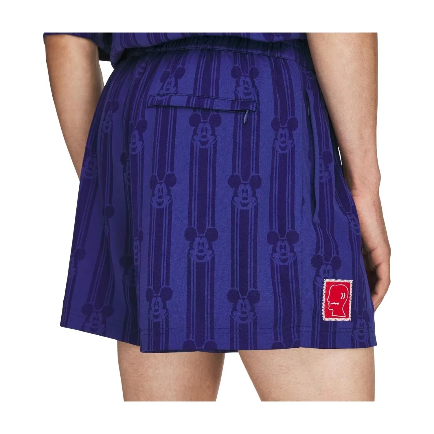 Мужские шорты с принтом Adidas x Brain Dead x Disney Victory Blue, синий — фото 3