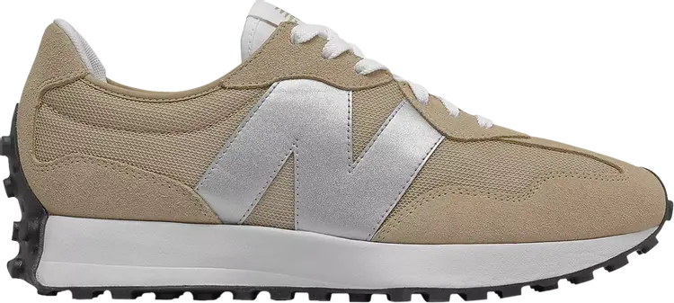 

Кроссовки New Balance 327 'Incense Metallic Silver', коричневый