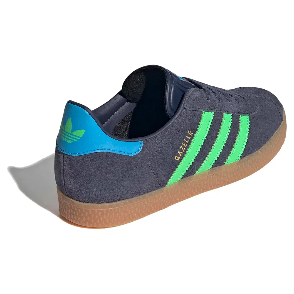 Кроссовки Gazelle Junior Adidas Originals, синий — фото 4