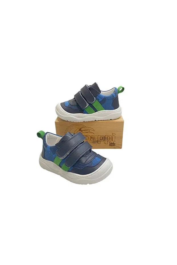 Детская обувь ортопедическая Pappikids, Navy Blue — фото 4