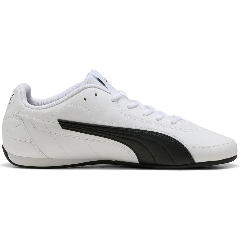 Детские кроссовки для повседневного спорта, белые Puma Catch Puma — фото 4