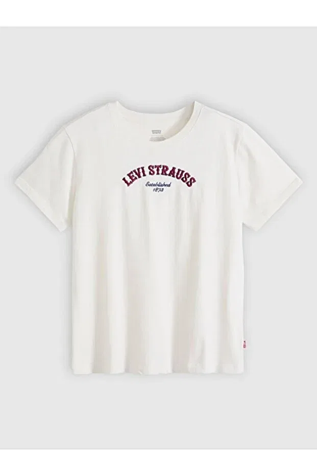 Женская футболка с принтом Graphic favorite t-shirt Levi'S, White — фото 2