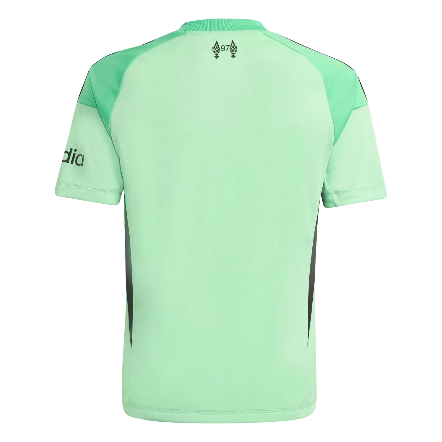 Детская футболка вратарская Liverpool FC 25/26 Adidas, зеленый — фото 2
