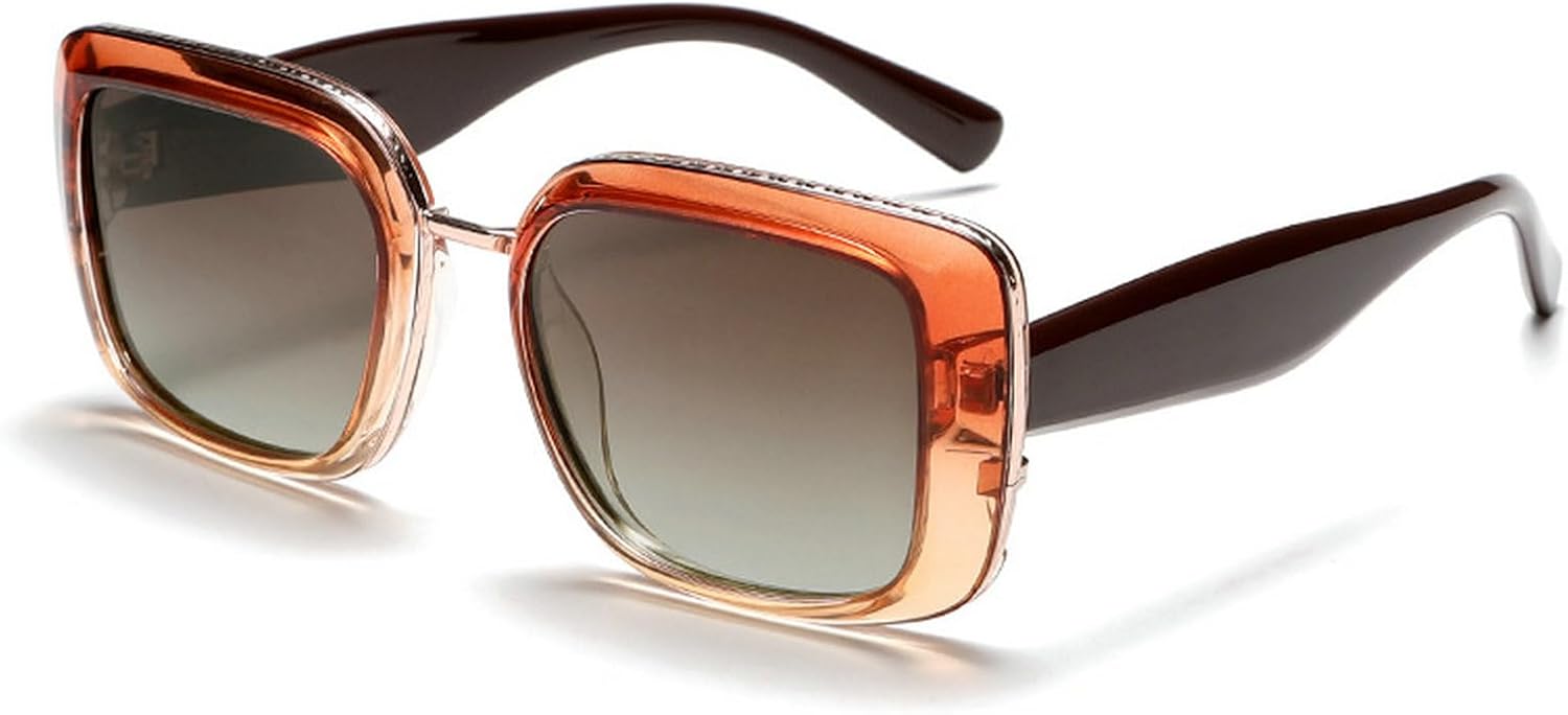 

Квадратные солнцезащитные очки для женщин 2025 года, роскошные модные поляризованные солнцезащитные очки для женщин, очки для вождения, ретро-градиентные очки mincl, C5