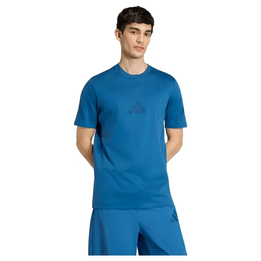 Мужская футболка с коротким рукавом Z.N.E. TEE adidas, Синий — фото 2