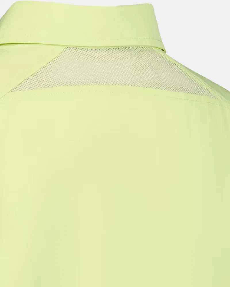 Рубашка для мальчиков с защитой UPF 50+ и влагоотводящей тканью Drift Tide Fish UnderArmour, Fade Green/White — фото 4