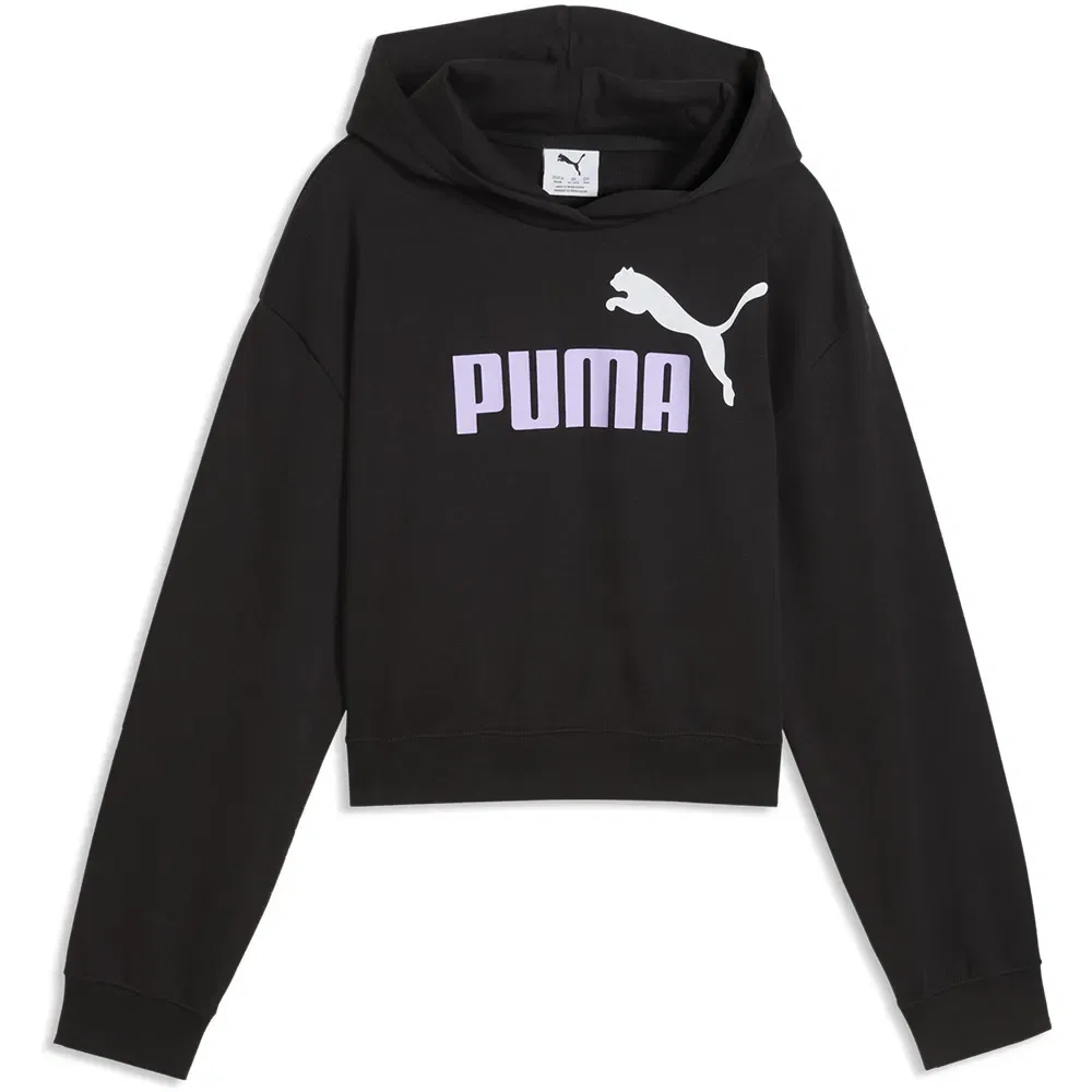 Худи Puma Essential 2 Color Nº1 Logo Short Length TR, черный