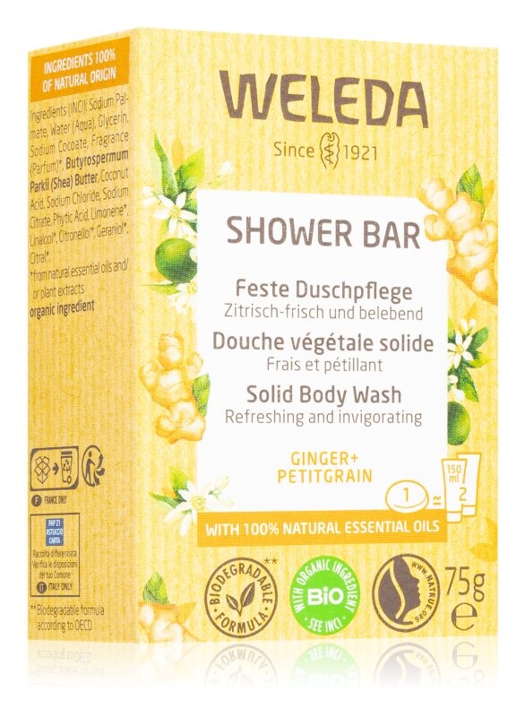 

Мыло с имбирем Weleda Shower Bar Ginger