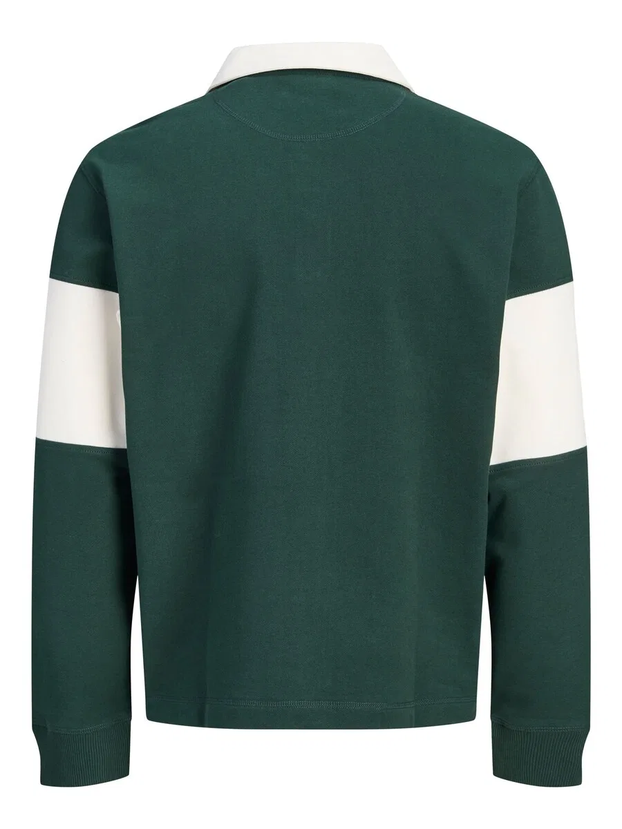 Детская толстовка Jack & Jones Junior зеленого цвета — фото 3