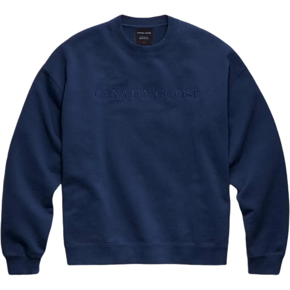 Мужской свитшот с вышивкой логотипа Canada Goose, Blue