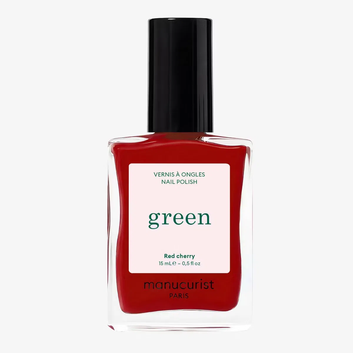 Лак для ногтей 15 мл с гелевым финишем Manucurist, Red Cherry