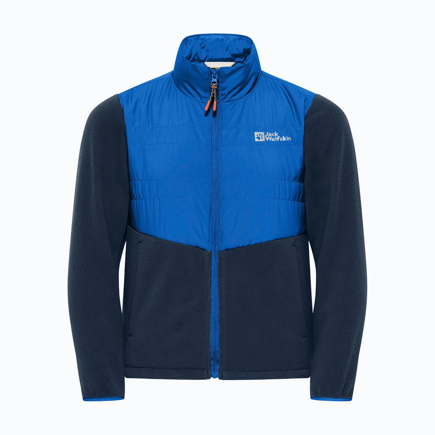 Детская гибридная куртка Haldor Hybrid Jack Wolfskin, BLAU — фото 3