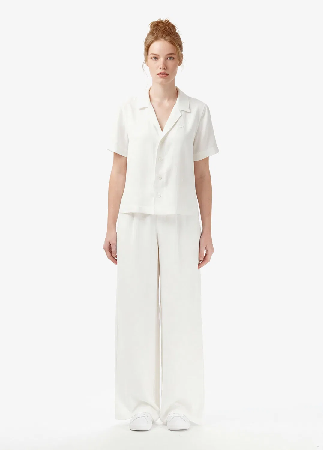 Рубашка Lacoste Regular Fit, кремовый — фото 4