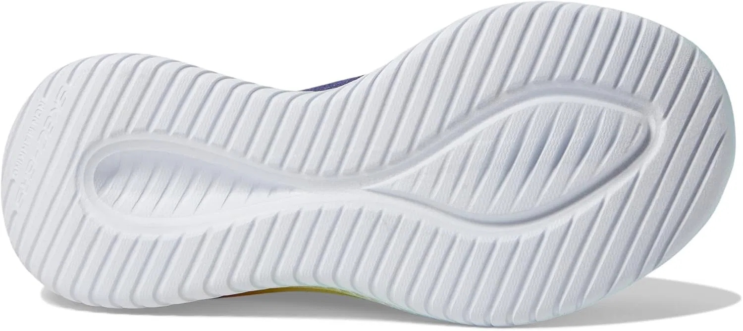 Детские кроссовки для девочек Ultra Flex 3.0 Skechers, Navy/Multi — фото 4