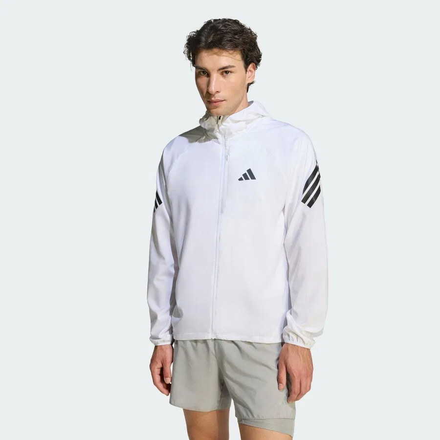 Тренировочная куртка ADIDAS PERFORMANCE 'Adi365 Iconic' белого цвета — фото 2