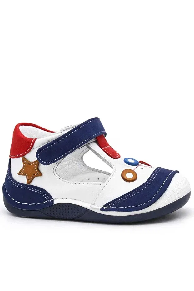 Детские туфли для мальчиков на низком каблуке Şeker Baby, Navy Blue