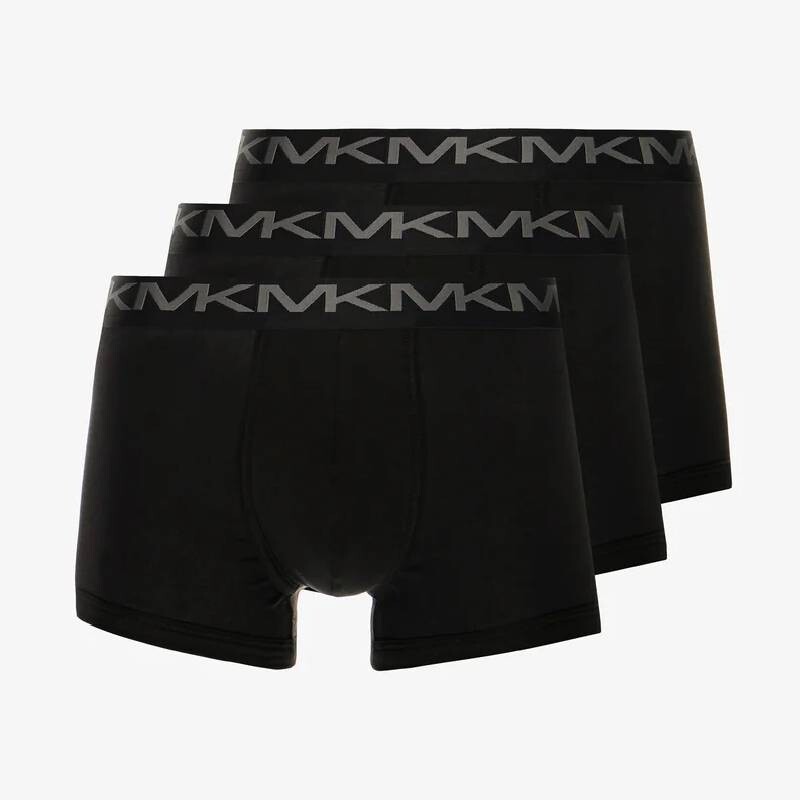 

Боксеры мужские Michael Kors Stretch Factor Core Trunk 3 Pack, черный