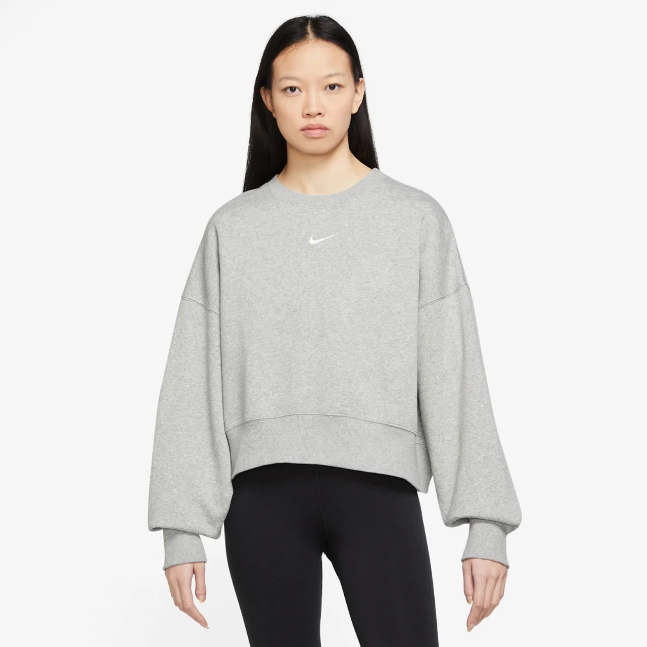 Женская толстовка Style Fleece Crew Nike, серый — фото 2