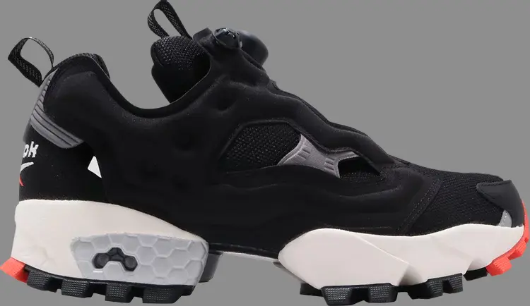 

Кроссовки instapump fury trail 'black' Reebok, черный