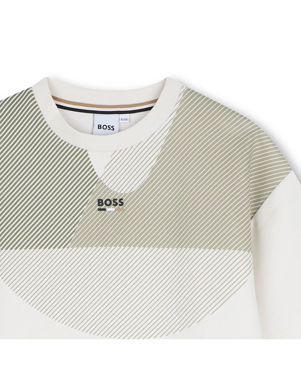Детская футболка для мальчиков хлопковая BOSS Kidswear, Crudo — фото 2