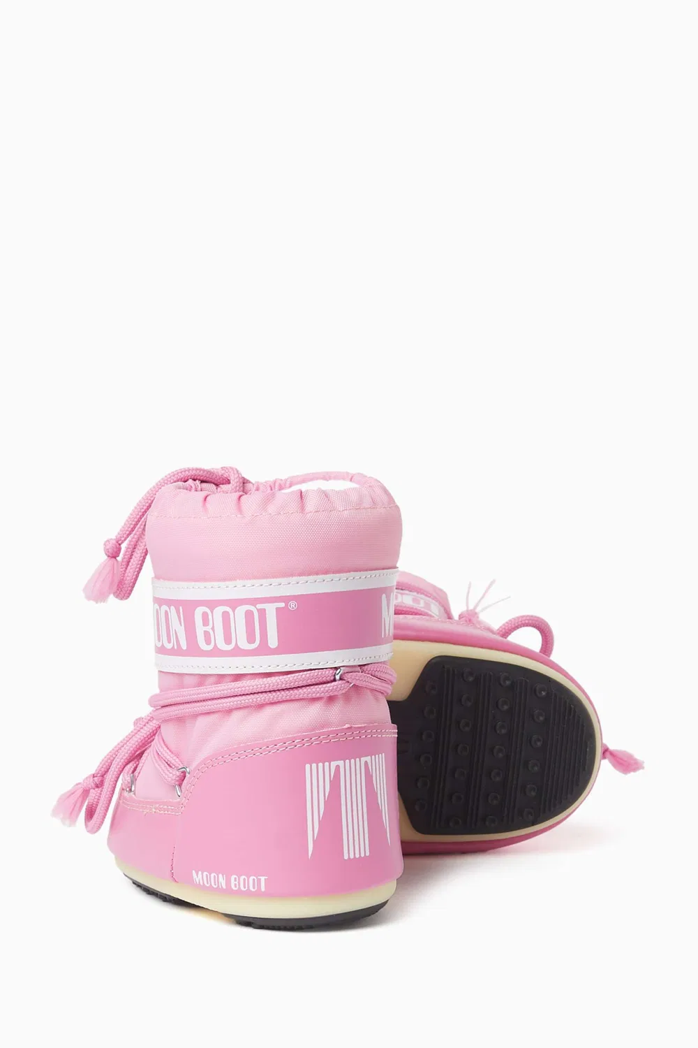 Ботинки на нейлоновой подошве Icon Mini Moon Boot, розовый — фото 2