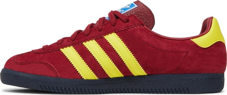 Кроссовки Adidas Warszawa Spezial 'Noble Maroon', красный — фото 4