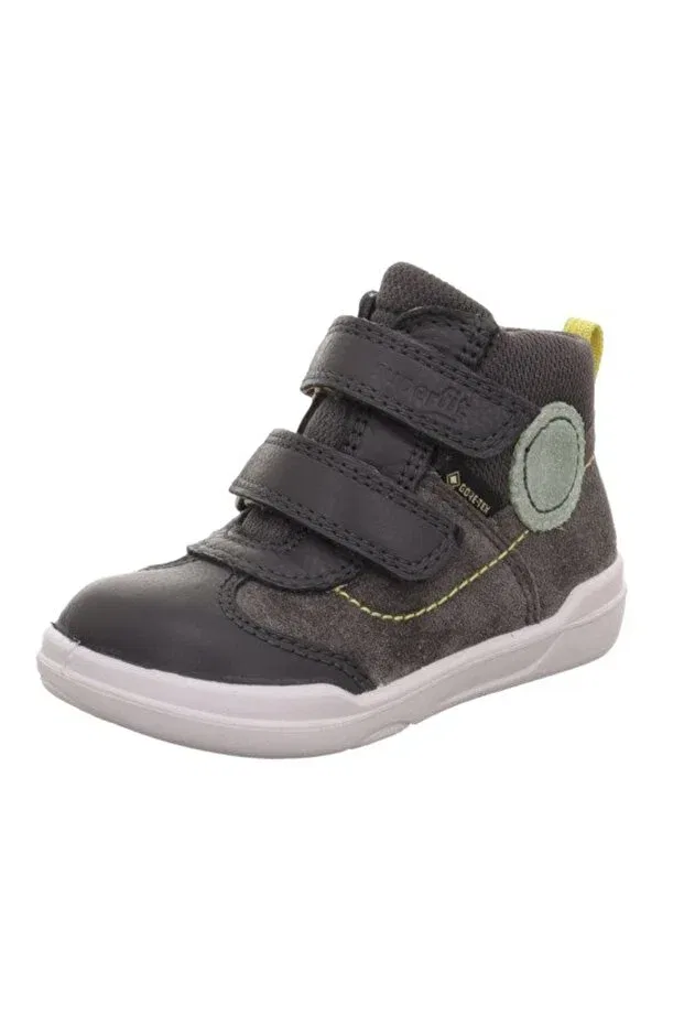 Детские туфли для мальчиков на липучках Superfit, Gray Green — фото 3