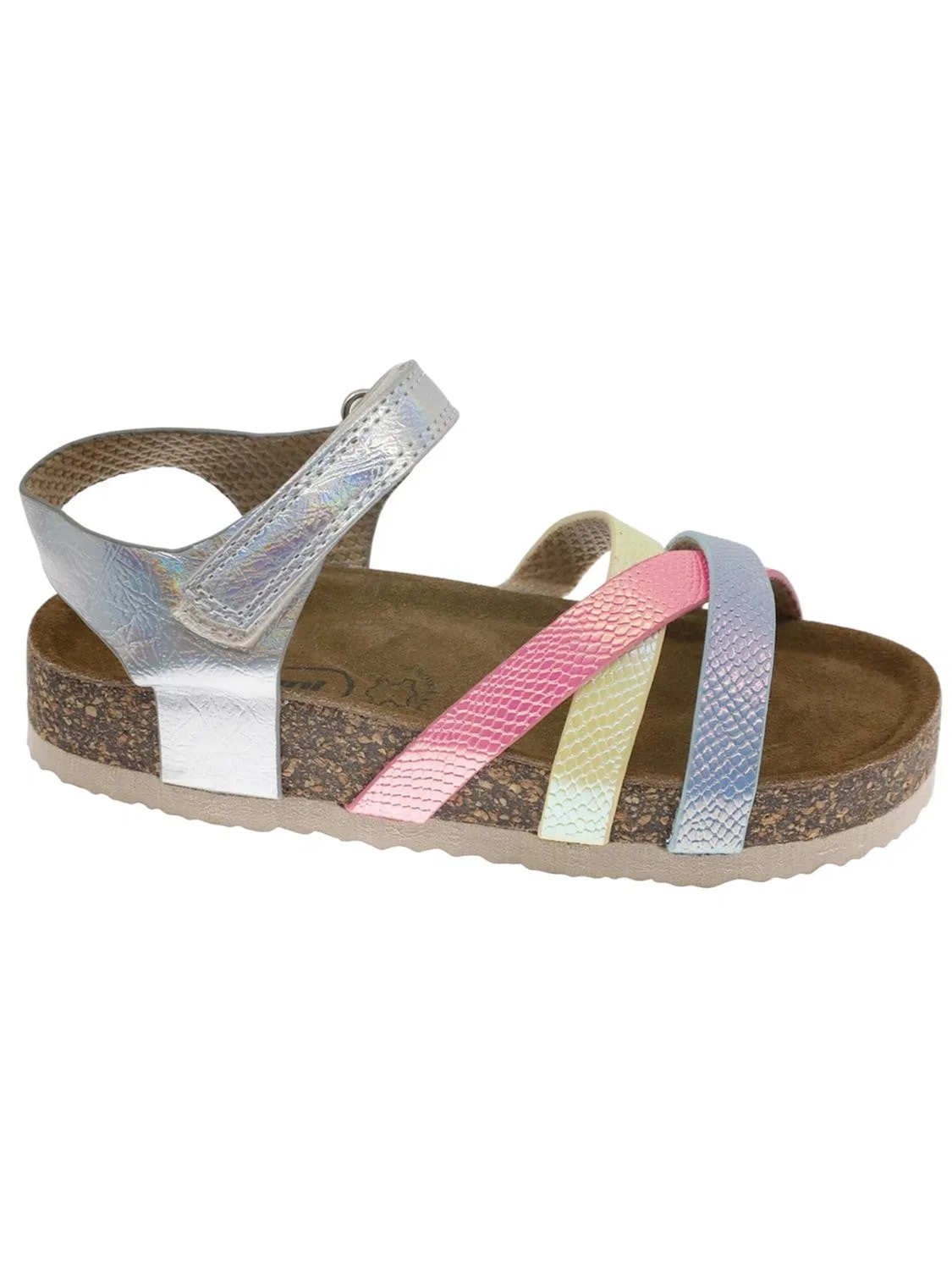 Сандалии Beppi Casual Sandal серебристого цвета