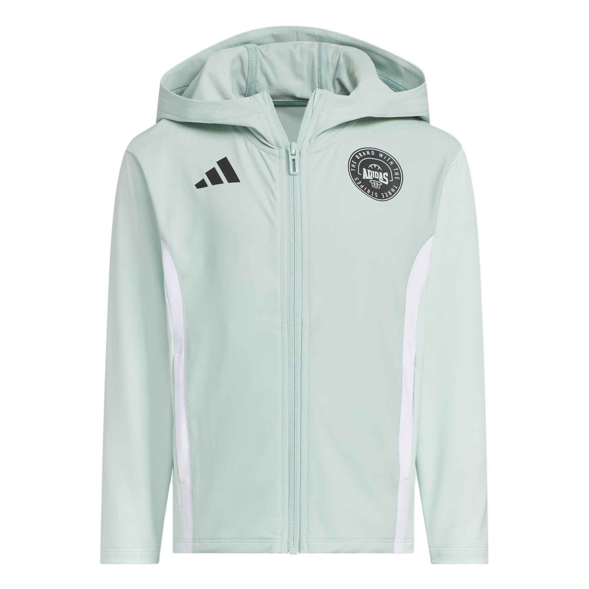 

Adidas Куртка с капюшоном, светло-зеленые, для детей 3-7 лет