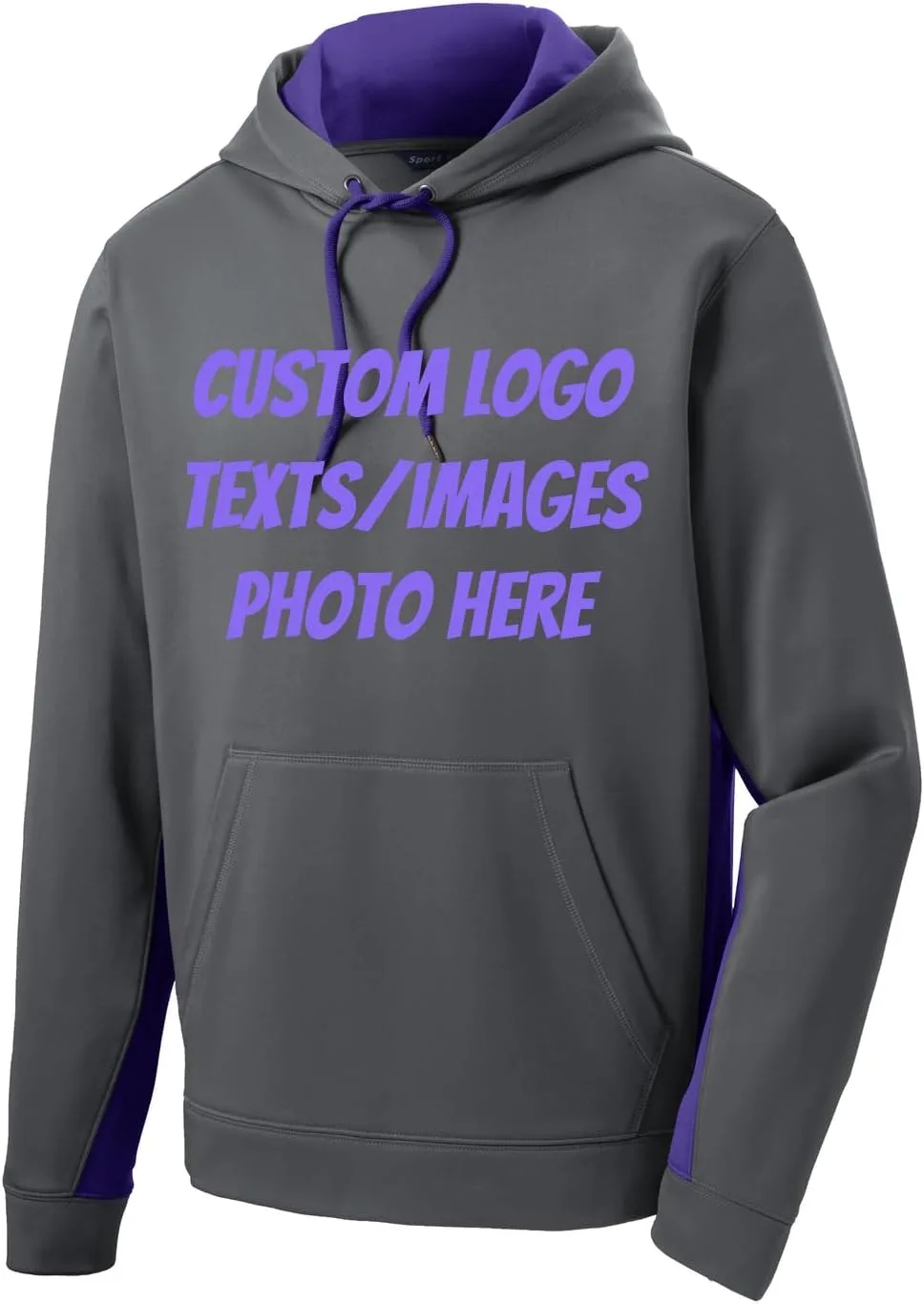 

INK STITCH Unisex St235 спортивная флисовая толстовка с капюшоном