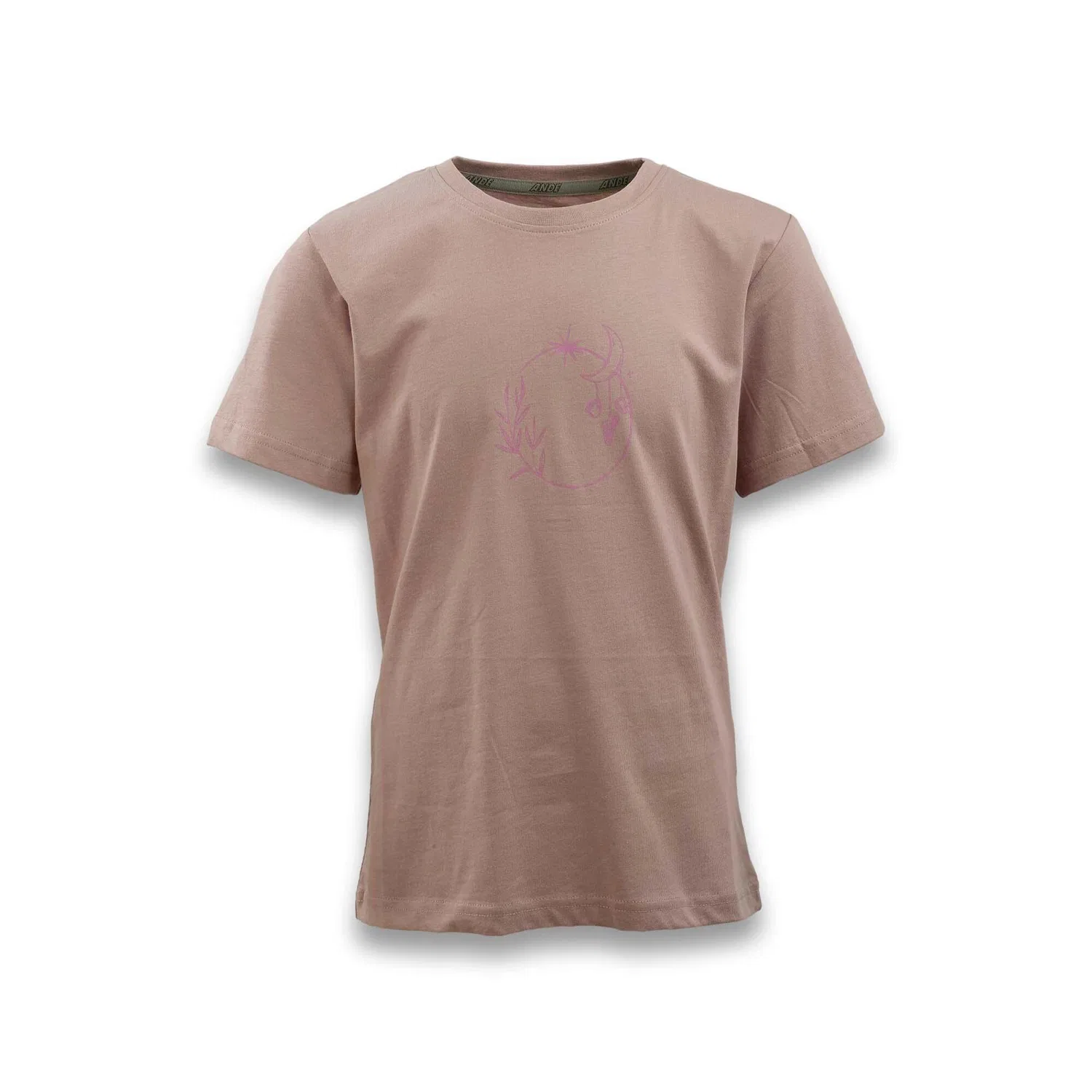 Детская хлопковая футболка Ande New Spring Jr, Rosa