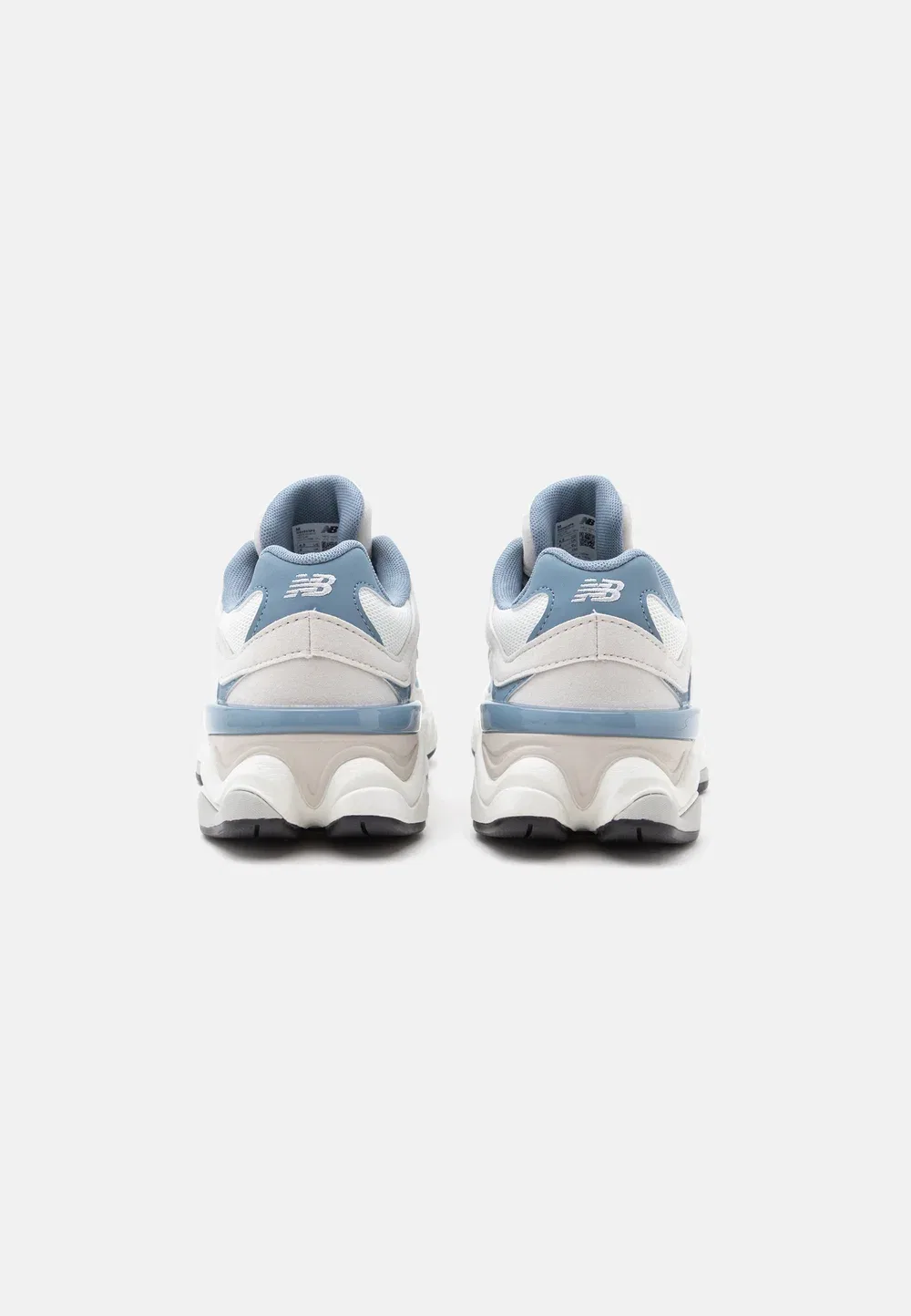 9060 унисекс - кроссовки New Balance, White/Blue — фото 3