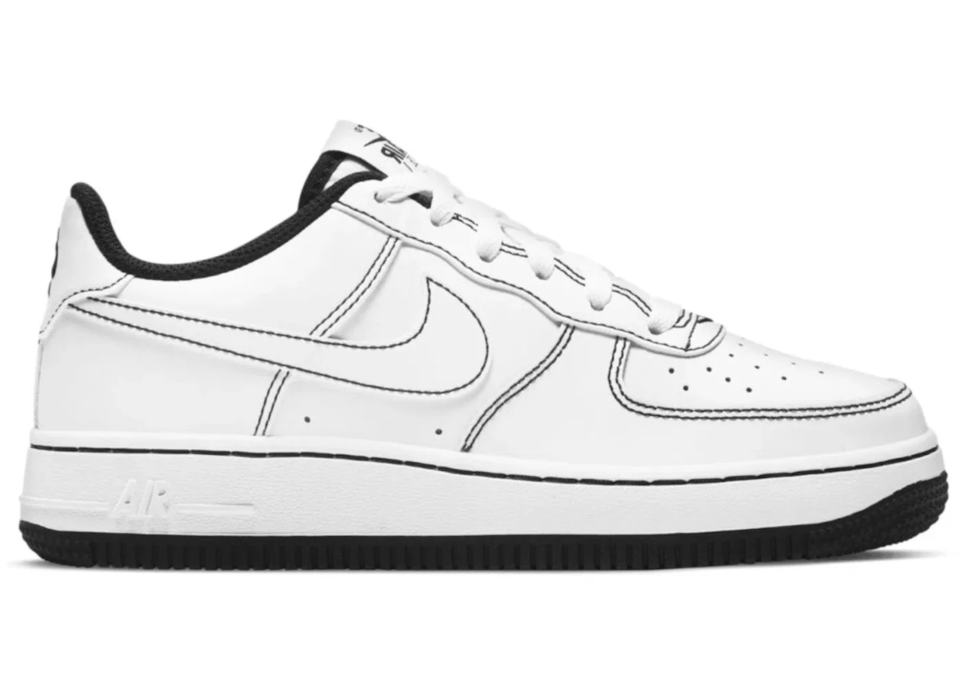 Детские кроссовки Lifestyle Nike Air Force 1 Low 07, White/White/Black
