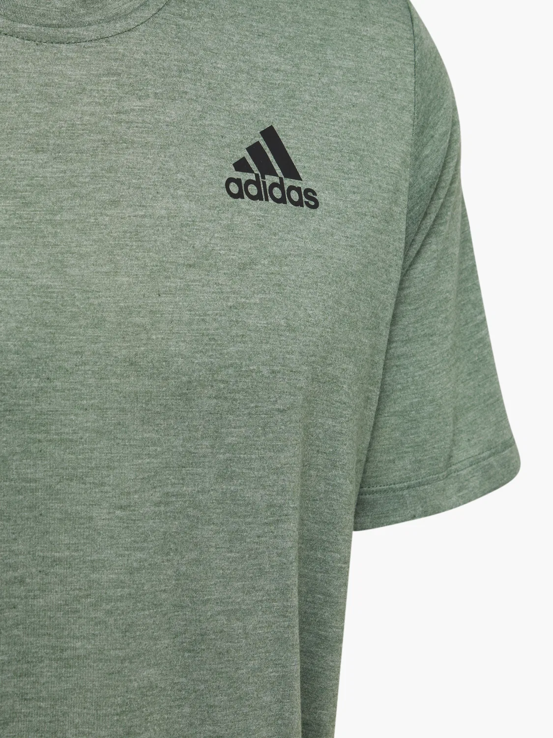 Мужская спортивная футболка Regular Fit Adidas, хаки — фото 3