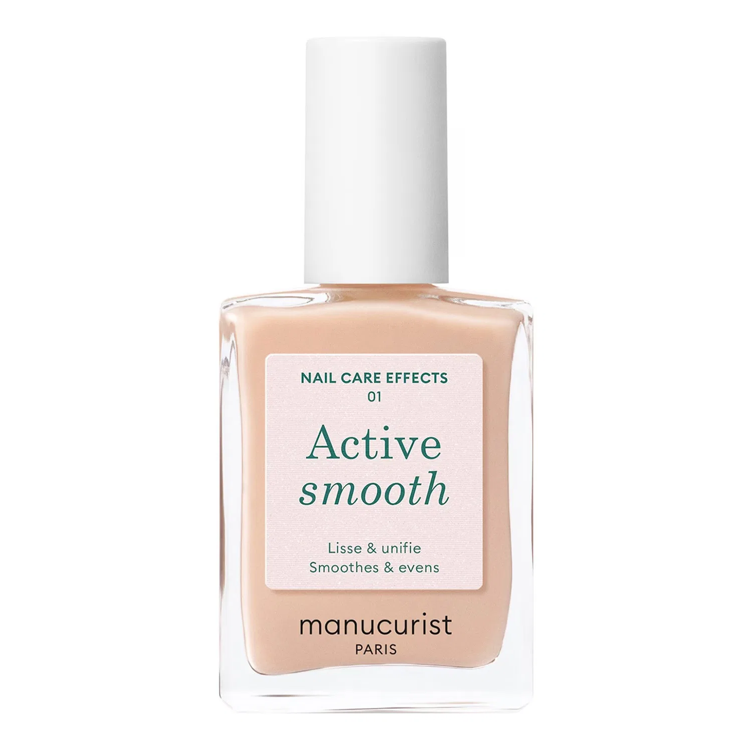 Лак для ногтей Active Smooth 15 мл с рициновыми волокнами, Make-up & Pflegelack, MANUCURIST, Smooth 01