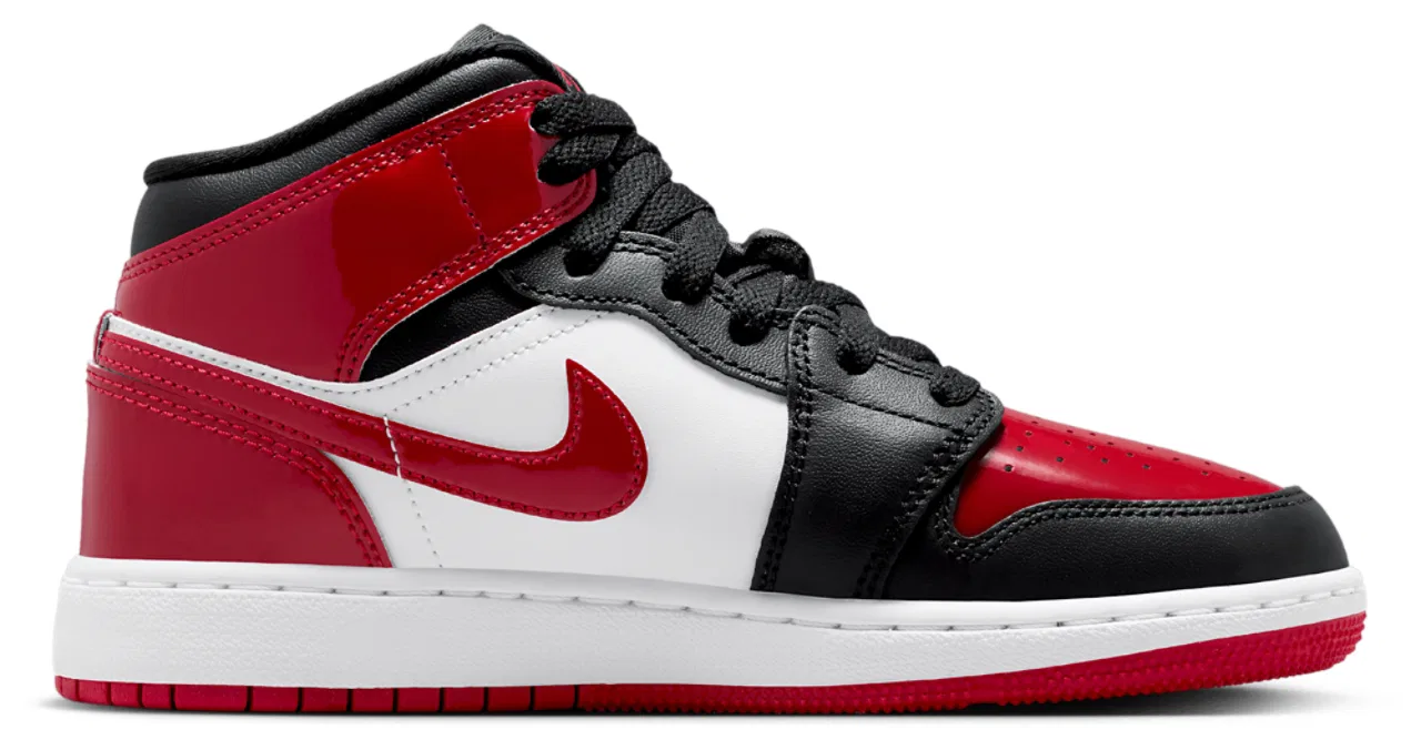 Кроссовки для мальчиков Air 1 Mid SE Jordan, цвет White/Varsity Red/Black