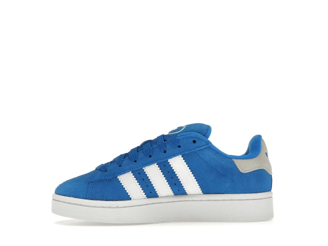 Детские кроссовки Lifestyle с длинным шнурком Adidas Campus 00s, Blue Bird/Cloud White/Blue Bird — фото 3